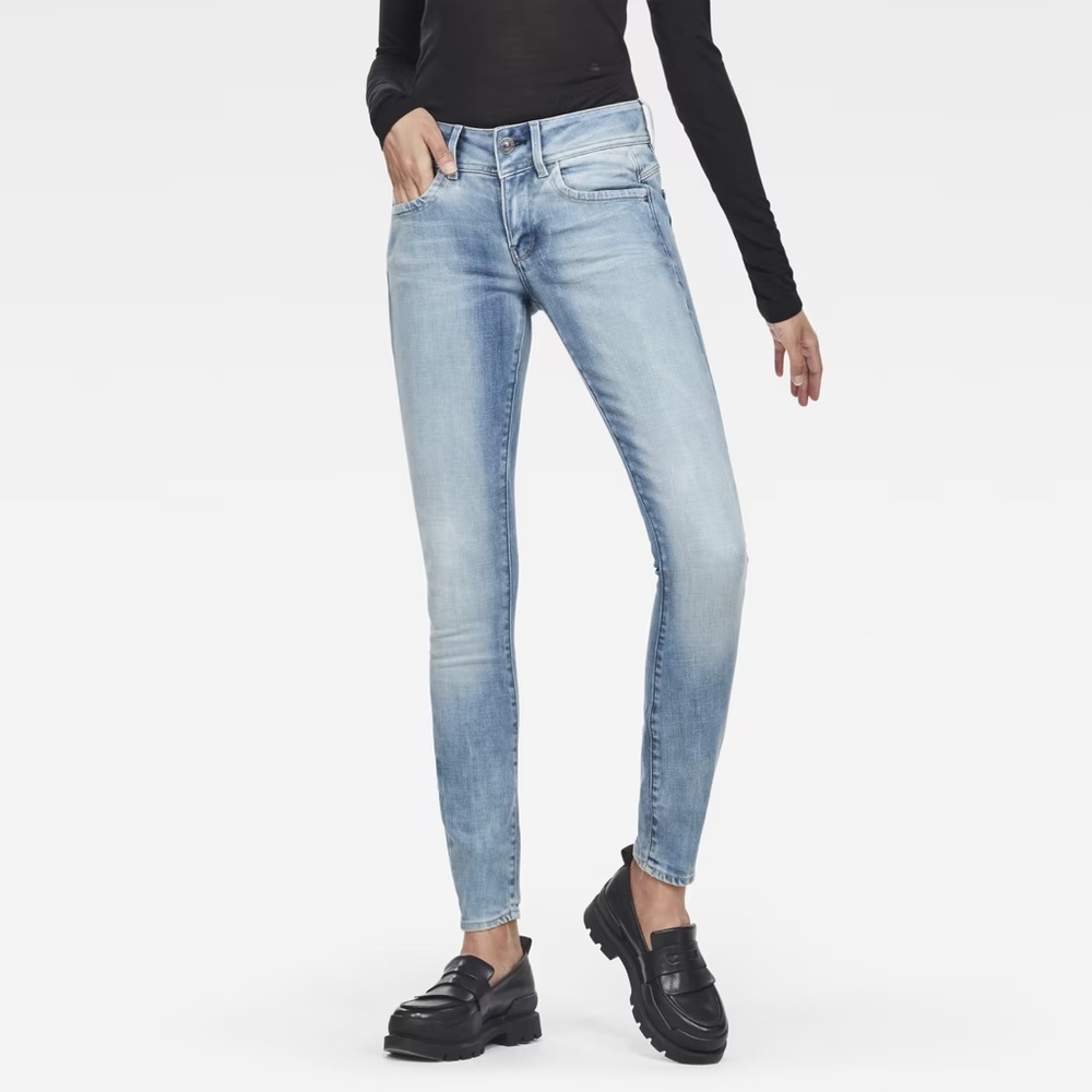G-Star RAW Lynn Mid Waist skinny jeans, 26/32, new, no tags